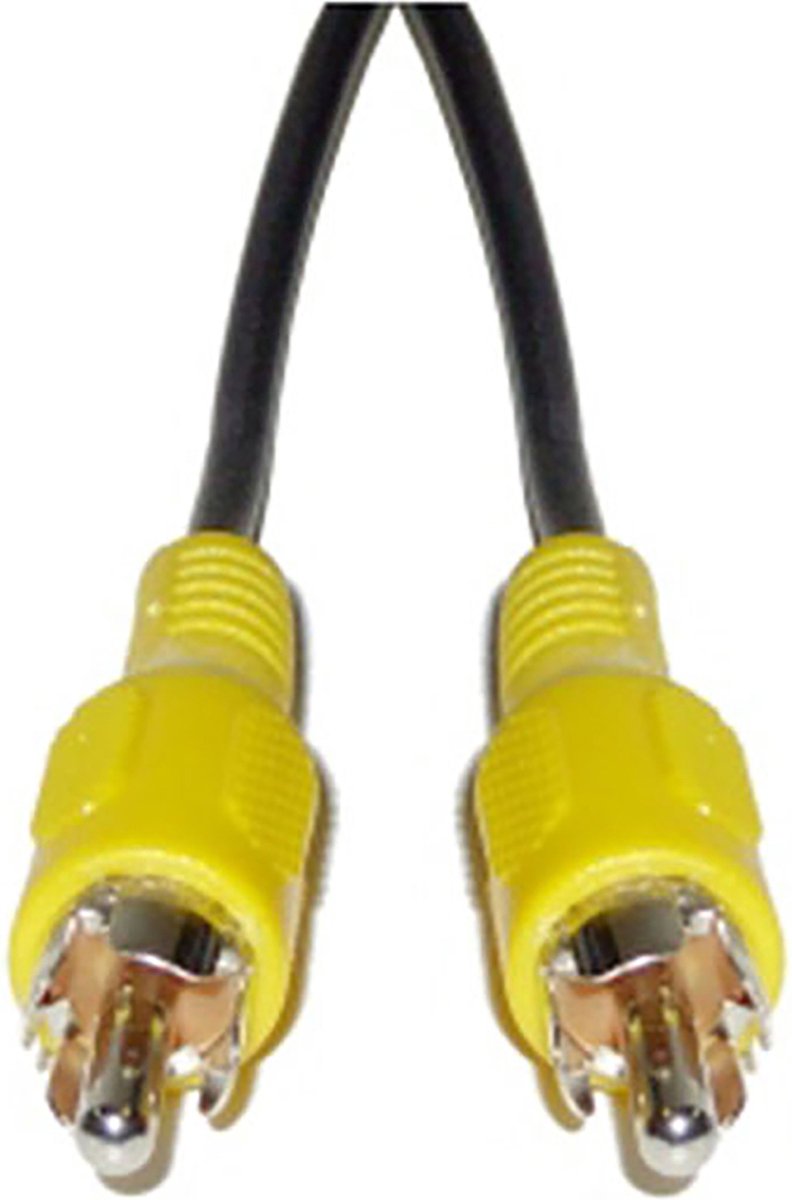 BeMatik - 20 cm videokabel (RCA-M / M)