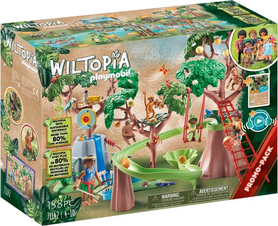 PLAYMOBIL Wiltopia PROMO - Tropische Jungle Speeltuin - 71142