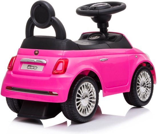 Fiat 500 loopauto roze - Fiat