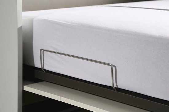 Beter Bed Opklapbed Albero - 90 x 200 cm - Wit - Maxi