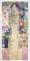Deursticker Portrait of Ria Munk III - Gustav Klimt - 95x215 cm - Deurposter