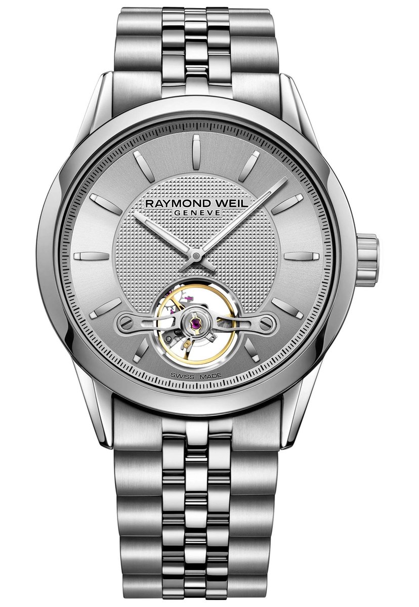 Raymond Weil Freelancer 2780-ST-65001 Horloge - Staal - Zilverkleurig - Ø 42 mm