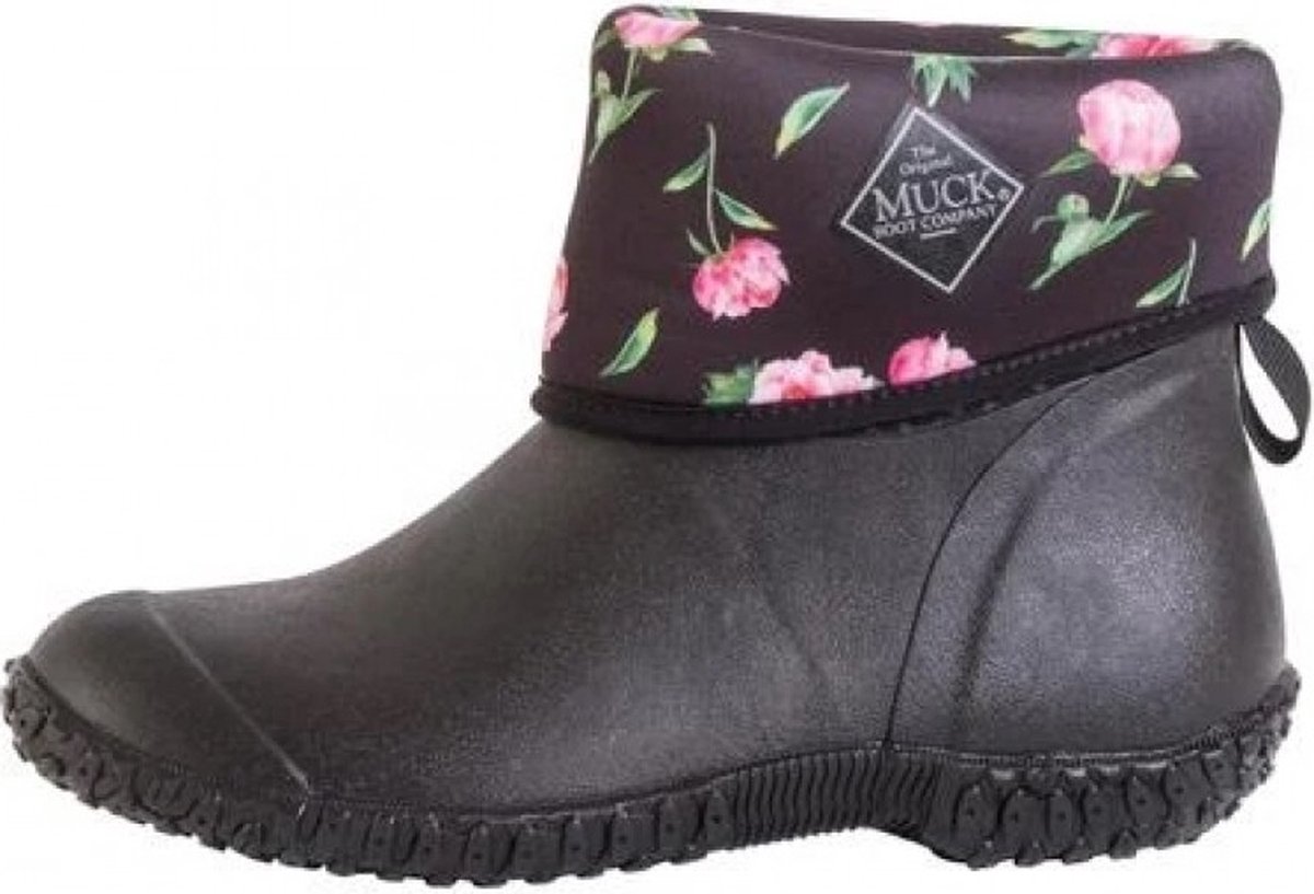 Muckster II Mid Black/Rose Print - US5