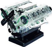 1:3 Franzis 67114-1 V8 Engine Kit Plastic Modelbouwpakket