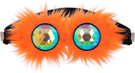 Verres de fête Rave orange.