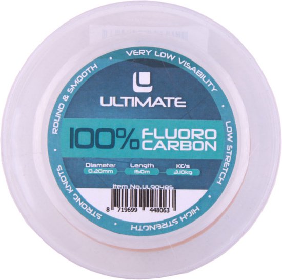 Ultimate fluorocarbon vislijn – 0,40mm – 9,2kg – 150m