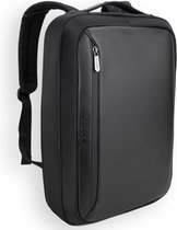 Accezz Rugzak 10L - Laptoptas 15.6 Inch - Veilige laptop rugzak met extra bescherming en 7 handige opbergvakken - Zwart