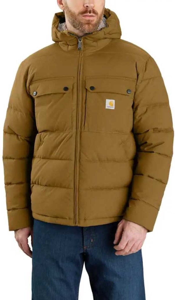 Carhartt Rain Defender Montana Insulated Bruin Winterjas Heren