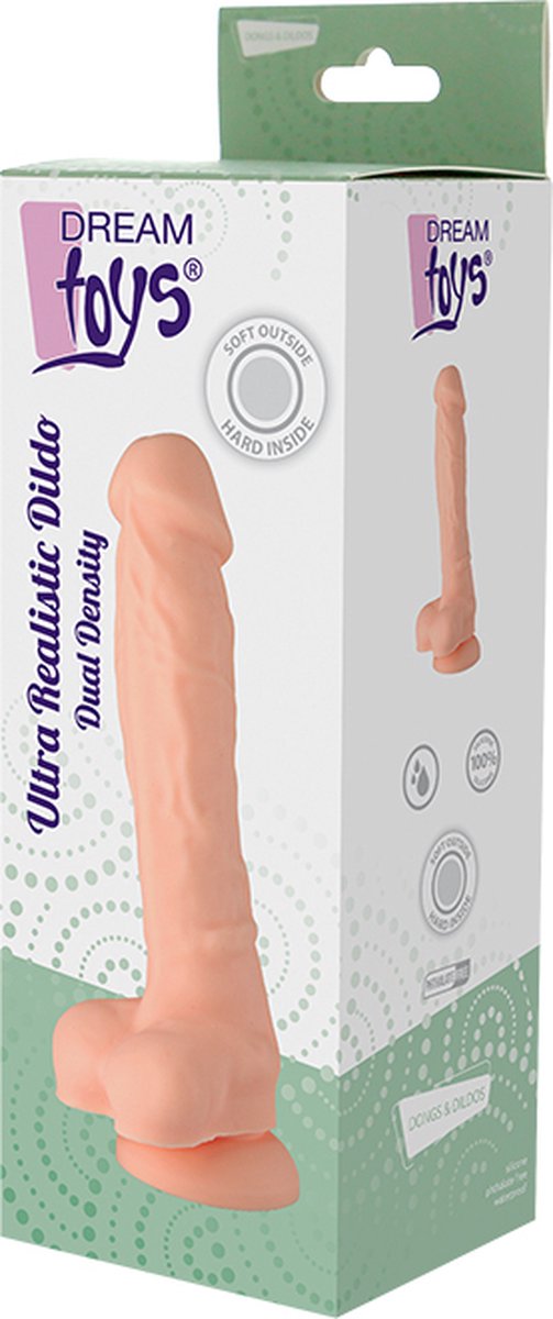 Goedkoopste Dream Toys Dildo Love Toy DUAL DENSITY SILICONE