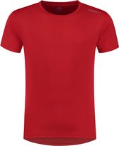 Rogelli Promo Sportshirt - Korte Mouwen - Heren - Rood - Maat M