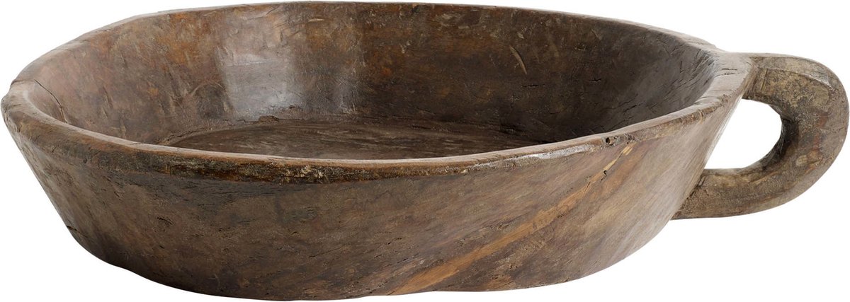 Grote antiek houten schaal - Tray Antikka