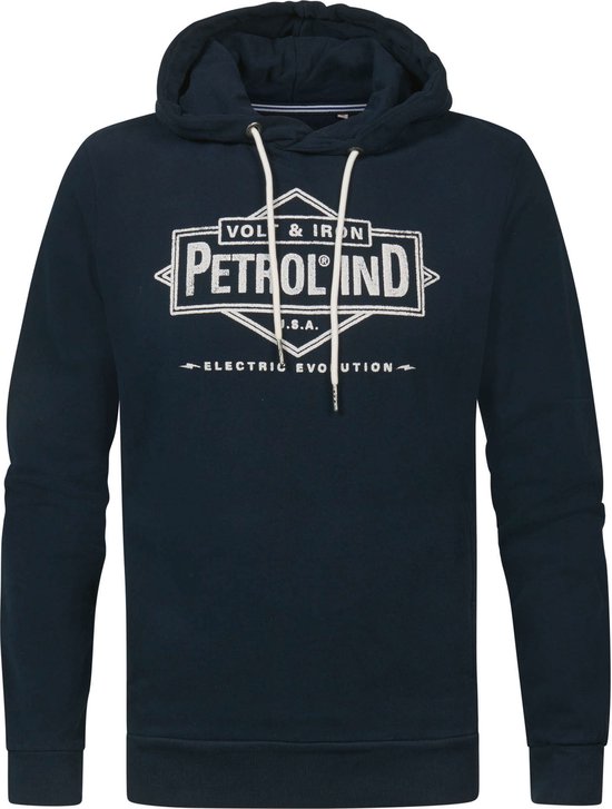 Petrol Industries Petrol Hoodie Heren Comfortable Hoodie Driftwood