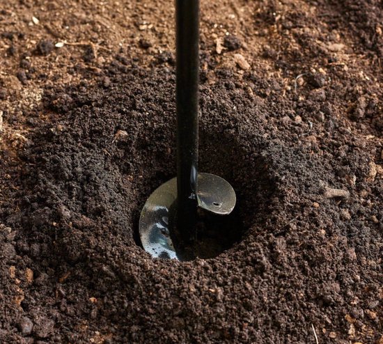 Bollenboor - ø45 mm - Bloembollen Grondboor - Bollenplanter met Steel - Bollenpoter - Boormachine Bit - Tuin Spiraalboor - Budget Sinterklaas - Kerst Cadeautjes — afbeelding 2