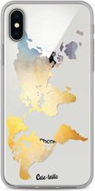 Casetastic Apple iPhone X / iPhone XS Hoesje - Softcover Hoesje met Design - Brilliant World Print