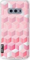 Casetastic Samsung Galaxy S10e Hoesje - Softcover Hoesje met Design - Cubes Vibe Print