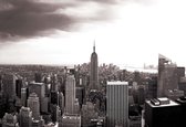 Fotobehang City New York Skyline Empire State | XXL - 312cm x 219cm | 130g/m2 Vlies