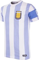 COPA - Argentinië Capitano T-Shirt - S - Wit