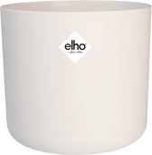Elho B.for Soft Rond 25 - Pot De Fleurs pour Intérieur - Ø 24.7 x H 23.3 cm - Blanc
