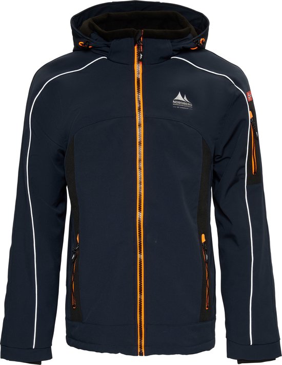 Nordberg Ole Winterjas - Heren - Softshell - Blauw - Maat XXL
