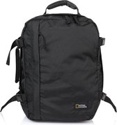 National Geographic 3 in 1 Handbagage Rugzak / Laptop Rugzak / Reistas / Weekendtas - 23 Liter (S) - Hybrid - Zwart