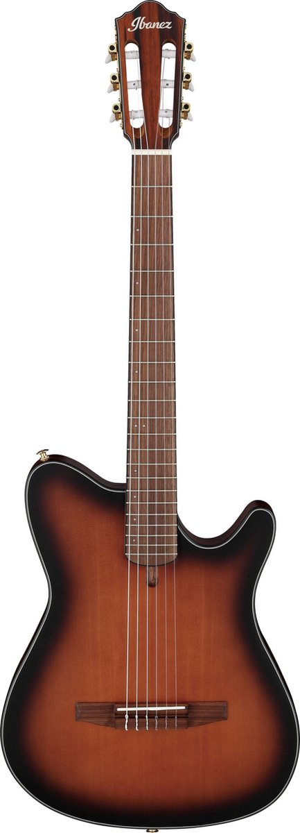 Ibanez FRH10N-BSF Brown Sunburst Flat - 4/4 Klassieke gitaar