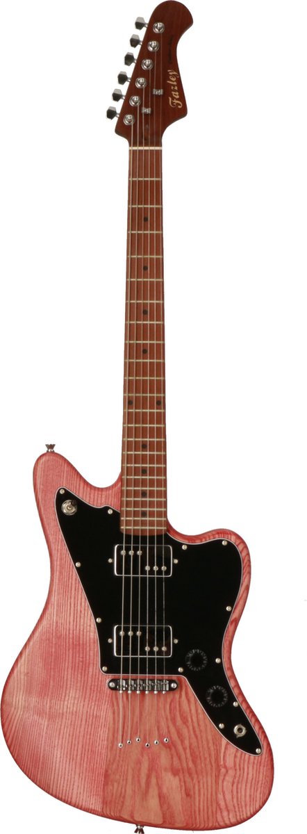 Fazley Outlaw Series Maverick Plus HH Red elektrische gitaar met gigbag