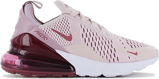 Baskets pour femmes Nike W Air Max 270 pour Femme - Barely Rose/ Vintage Wine-Elemental Rose - White - Taille 38