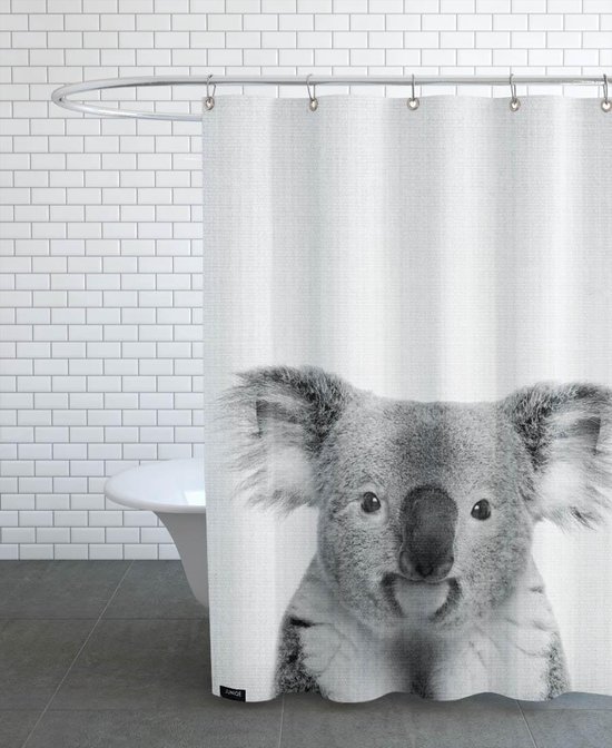 Print 67Douchegordijn bol