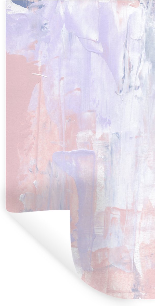 Muurstickers - Sticker Folie - Verf - Pastel - Design - 80x160 cm - Plakfolie - Muursticke