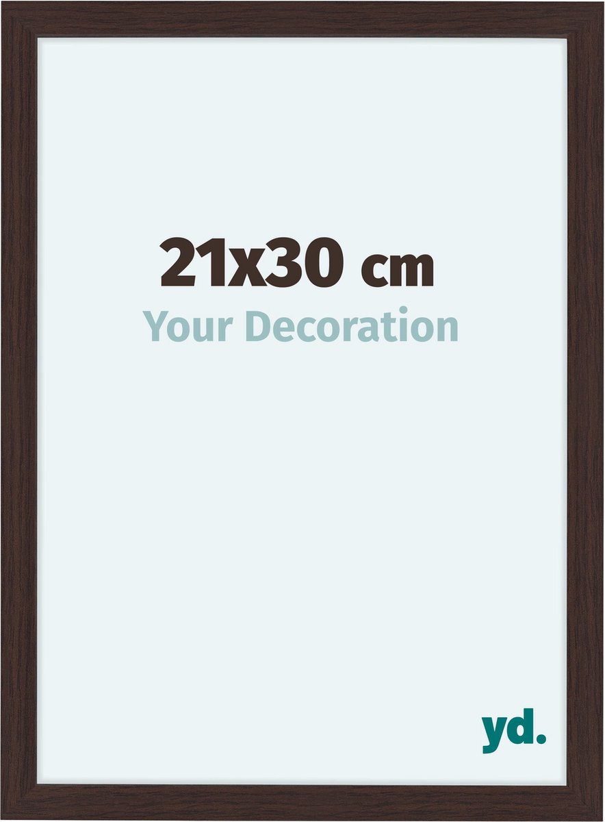 yd. Your Decoration - Fotolijst 21x30 cm - MDF - Eiken Donker - Como