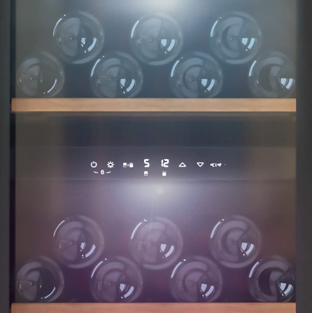 Cecotec Bolero GrandSommelier Duo Wijnkoelkast Zwart - afbeelding 3