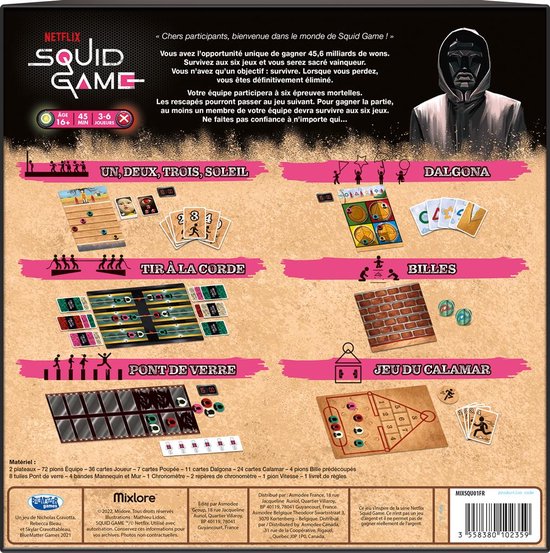 Afbeelding van het spel Squid Game - Le Jeu de Plateau