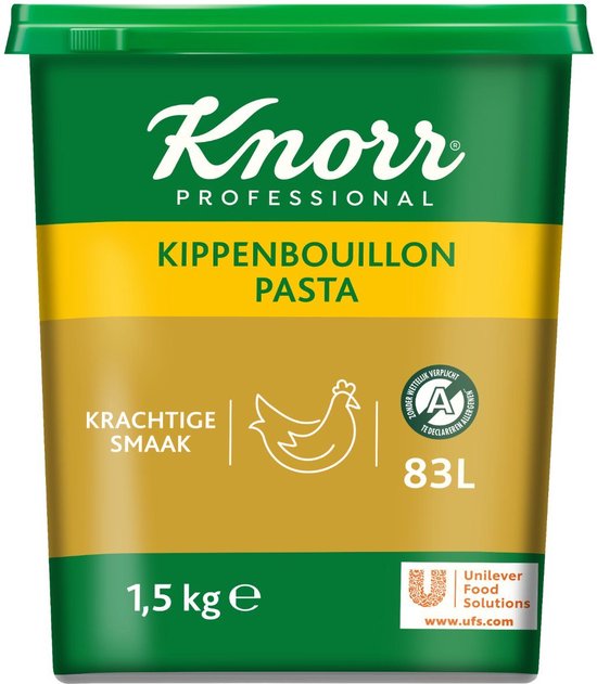 Knorr Kippen bouillon pasta Bus 1,5 kilo
