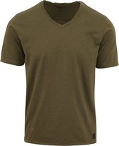 Dstrezzed - Stewart T-shirt Groen - Heren - Maat L - Regular-fit