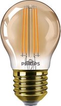 Philips Classic LEDluster E27 P45 5W 822 Goud | Dimbaar - Vervangt 32W