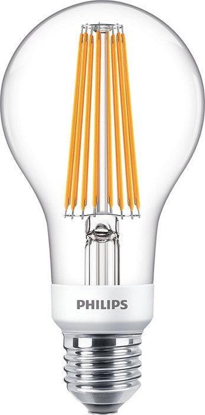 Spuug uit Willen Vuil Philips Classic LEDbulb E27 A67 12W 827 | Extra Warm Wit - Dimbaar -  Vervangt 100W | bol.com