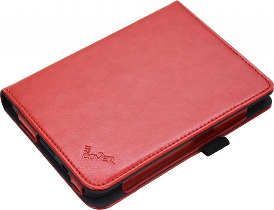 Kobo Clara Hd e-Reader Rode Premium Hoes Case, luxe SleepCover, rood , merk