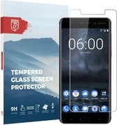 Rosso 9H Tempered Glass Screen Protector Geschikt voor Nokia 6 | Glasplaatje | Beschermlaag | Beschermglas | 9H Hardheid