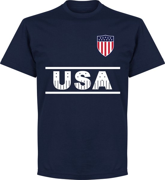 Verenigde Staten Team T-Shirt - Navy - XL