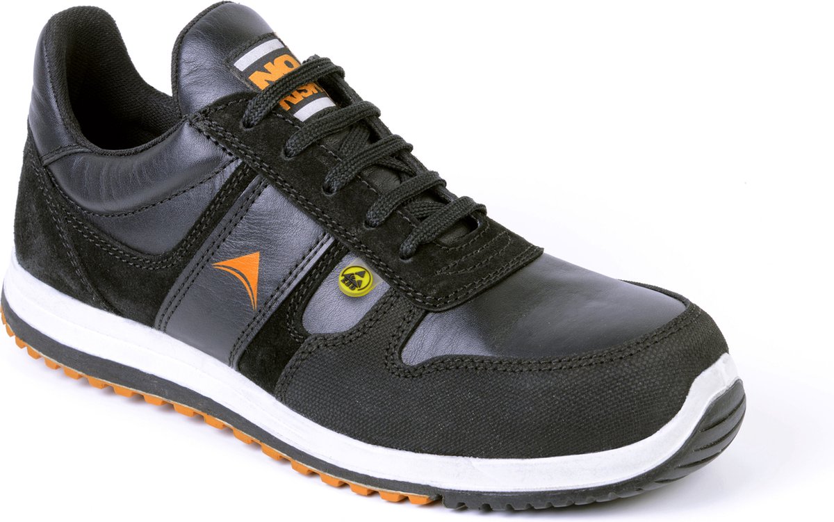 No Risk Rider Laag S3 ESD - Zwart - 45