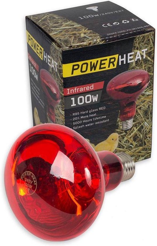 Mijlpaal Maan Pidgin Powerheat Warmtelampen 150 Watt | bol.com