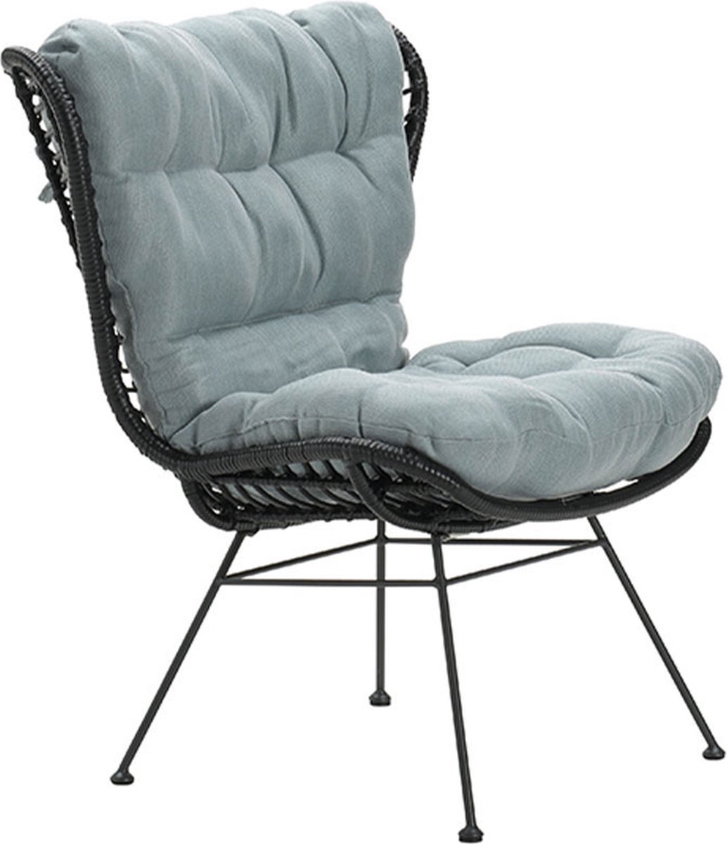 Garden Impressions Melfort relax loungestoel - zwart