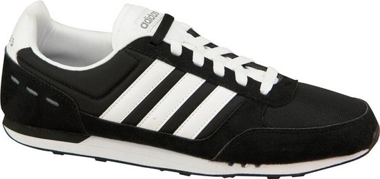 adidas City Racer - Sportschoenen - Heren - Maat 45 1/3 - Zwart | bol.com