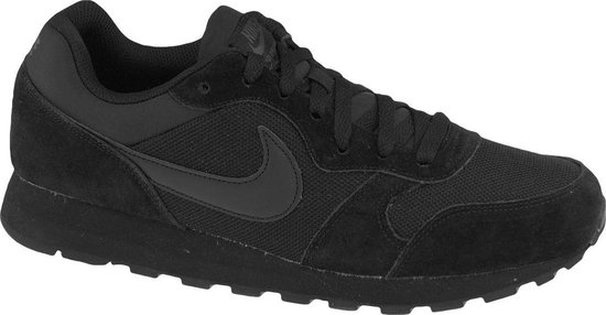 ik luister naar muziek invoer schuifelen Nike MD Runner 2 Sneakers Heren Sportschoenen - Maat 46 - Mannen - zwart |  bol.com
