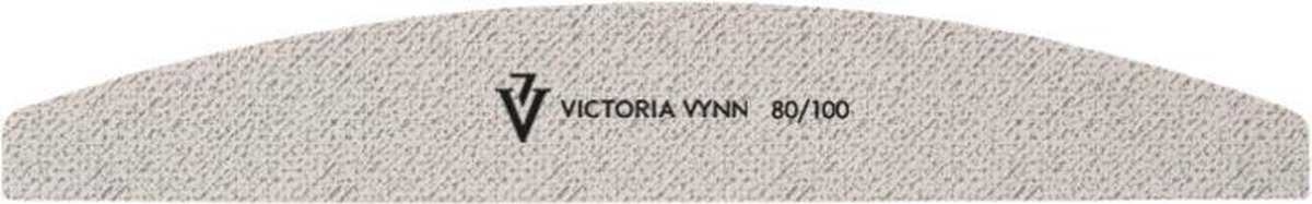 Victoria Vynn™ White crescent nail file 80/100