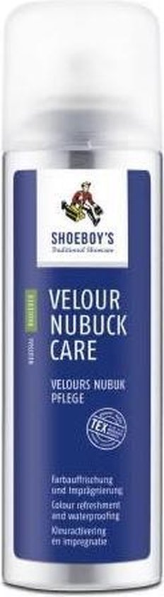 shoeboy's suede-nubuck spray - bruin | bol.com