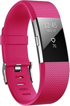 By Qubix - Fitbit Charge 2 sportbandje (Large) - Roze - Fitbit charge bandjes