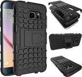Hybride Samsung Galaxy S6 Back Cover Zwart