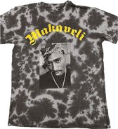 Tupac - Makaveli Heren T-shirt - XL - Grijs