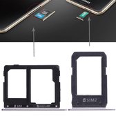 2 SIM-kaart Lade + Micro SD-kaart Lade voor Galaxy A5108 / A7108 (grijs)